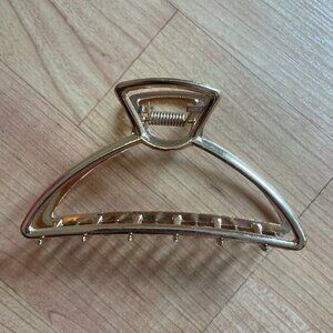 Gold Claw Clip